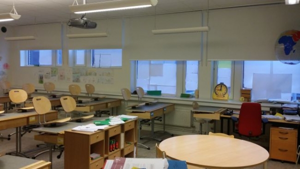 rullgardiner skola,rullgardiner klassrum, rullgardin skola, rullgardin klassrum